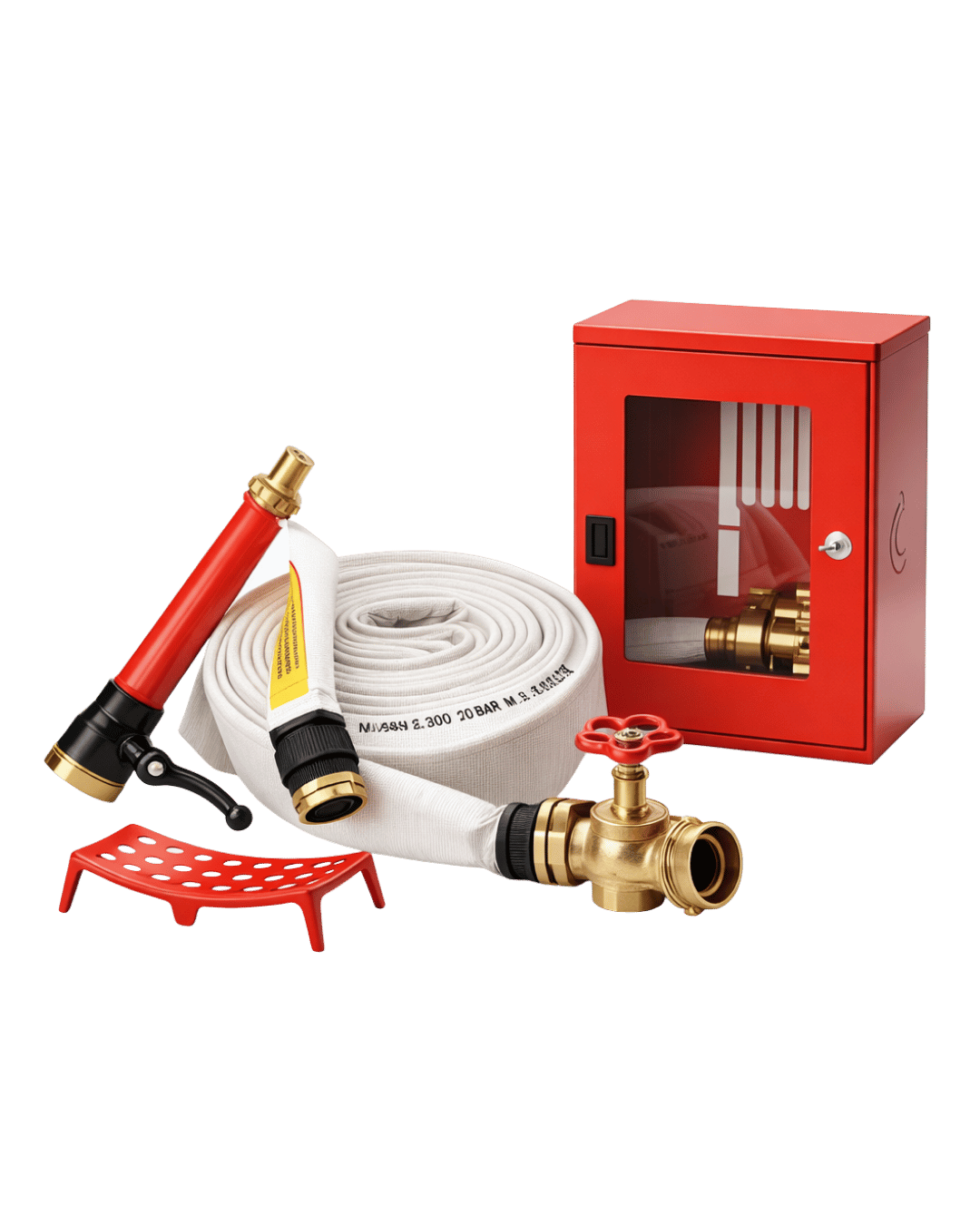 Corredi idranti UNI 45 e UNI 70 - materiale pompieristico